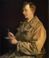 Portrait de Charles EW Bean George Washington Lambert portrait